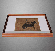 围场书画装裱配框服务案例